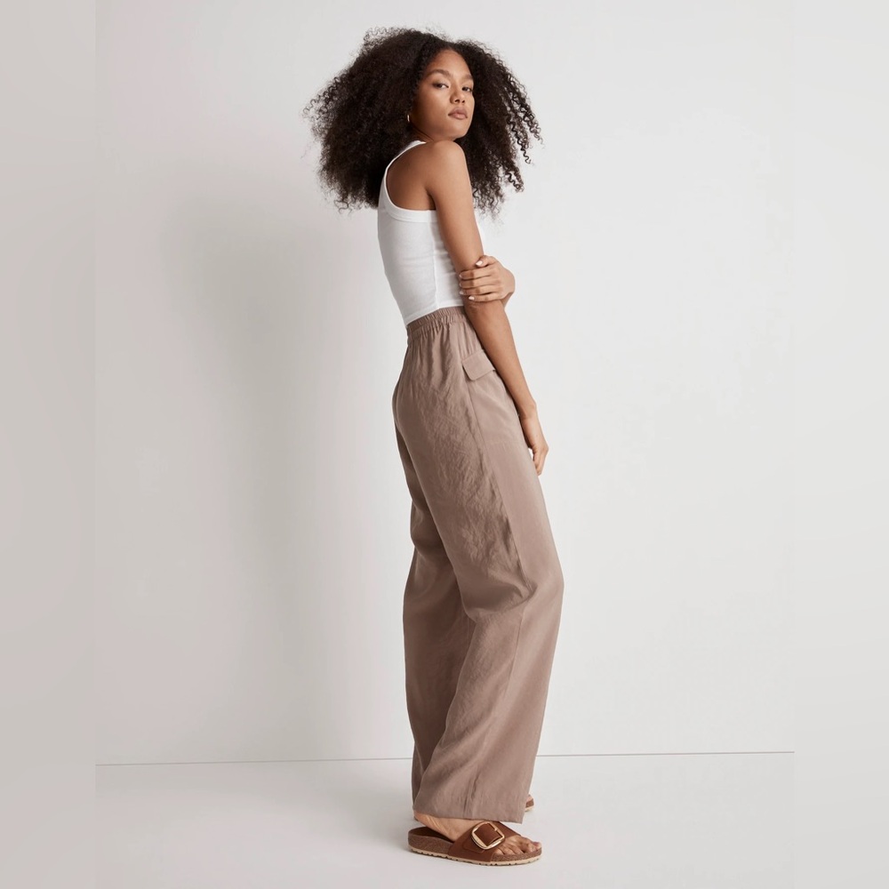 NWOT Madewell Straight Cargo Pants in Softdrape 2X - Picture 2 of 13